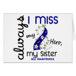 ALS Always I Miss My Sister 3 Card