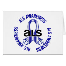 ALS Awareness F4 Card