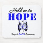 ALS Awareness HOLD ON TO HOPE mousepads