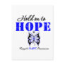ALS Awareness HOLD ON TO HOPE Post Card