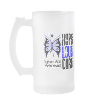 ALS Awareness Hope Love Cure Mugs