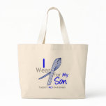 ALS Awareness I Wear ALS Ribbon For My Son bags