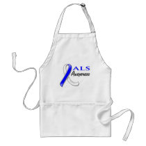ALS Awareness Ribbon Aprons