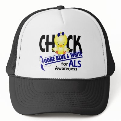ALS Chick Gone Blue And White 2 by awarenessgifts