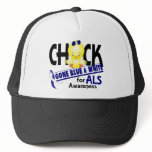 ALS Chick Gone Blue And White 2 hats