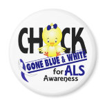 ALS Chick Gone Blue And White 2
