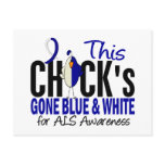 ALS Chick Gone Blue and White