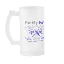 ALS Disease Tribal Ribbon Hero Mug