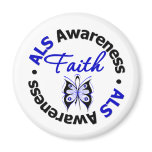 ALS Faith Scripted Butterfly Fridge Magnets