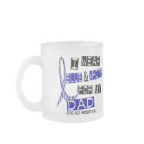 ALS I Wear Blue And White For My Dad 37 Coffee Mugs