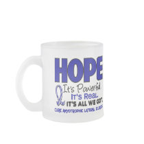 ALS Lou Gehrig's Disease HOPE 1 Mugs