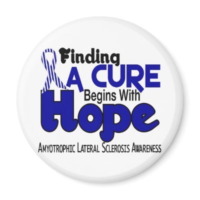 ALS Lou Gehrig's Disease HOPE 5 by awarenessgifts