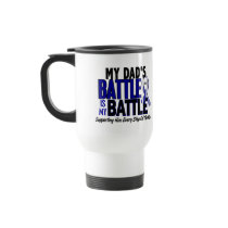 ALS My Battle Too 1 Dad Coffee Mugs