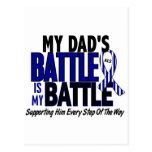 ALS My Battle Too 1 Dad Postcard