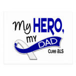 ALS My Dad My Hero 42 Post Cards