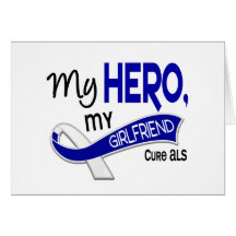 ALS My Girlfriend My Hero 42 Greeting Cards