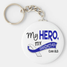 ALS My Grandmother My Hero 42 Key Chains