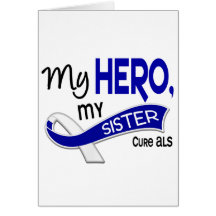 ALS My Sister My Hero 42 Greeting Cards