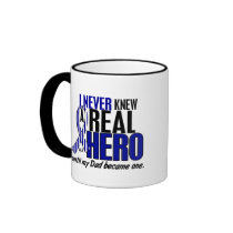 ALS Never Knew A Hero 2 Dad Mug