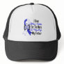 ALS Ribbon Hero in My Life My Father Mesh Hats