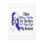 ALS Ribbon Hero in My Life My Husband Postcards