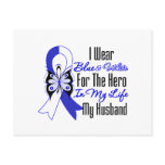 ALS Ribbon Hero in My Life My Husband Postcards