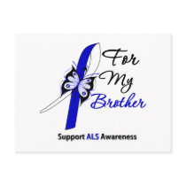 ALS Support For My Brother Post Cards