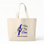 ALS Support For My Son Tote Bags