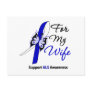 ALS Support For My Wife Post Cards