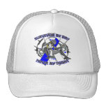 ALS Survivor By Day Ninja By Night Mesh Hat