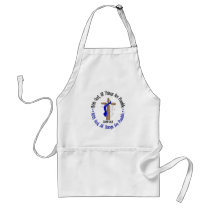 ALS With God Cross Apron