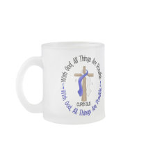 ALS With God Cross Coffee Mugs