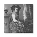 Alsace Costume Refrigerator Magnets