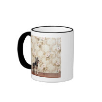 Alsation dog coffee mug