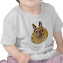 Alsation (German Shepherd) 001 Tee Shirt