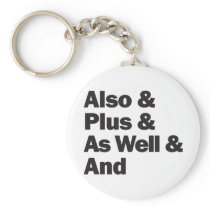 Also Plus And humour keychains