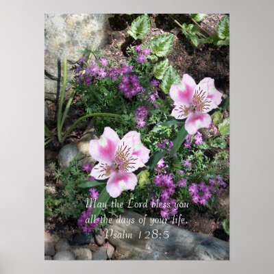 Alstroemeria Blooms ~ Psalm 128:5 by Judith_Heath