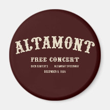 altamont free concert magnets