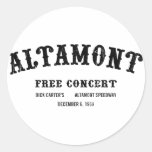 Altamont Free Concert Sticker