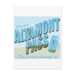 Altamont Pass Postcard
