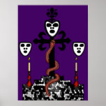 Altar Image for Baron Samedi and the Guede Posters
