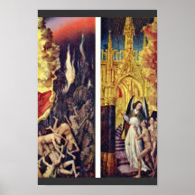 Altar Of Resurrection In Beaune Right Outer Wing: Print