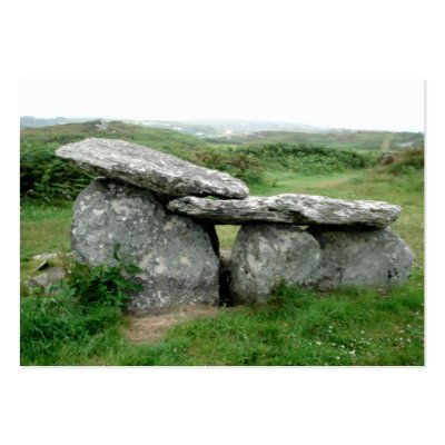Altar Shaped Archaeological Tomb Ireland Card by DigitalDreambuilder