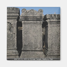 Altar stones, Mithraic Roman Temple, Hadrian's Wal Magnet