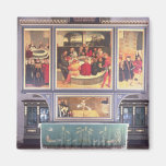Altar with a Triptych depicting Fridge Magnet