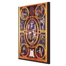 Altarpiece of Sainte-Chapelle Stretched Canvas Prints
