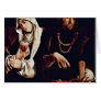 Altarpolyptychon Of Recanati Crest Of The Right Wi Greeting Card