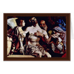Altarpolyptychon Of Recanati Crowning The Main Boa Greeting Card