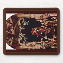 Altarpolyptychon Of San Bartolomeo In Bergamo, By Mouse Pad