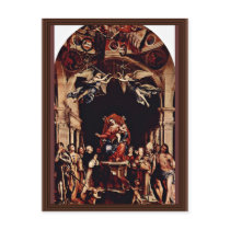 Altarpolyptychon Of San Bartolomeo In Bergamo, By Postcard